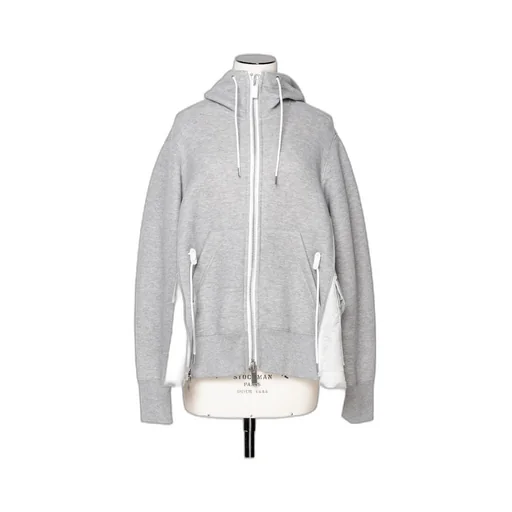 Panelled Zipped Jacket
