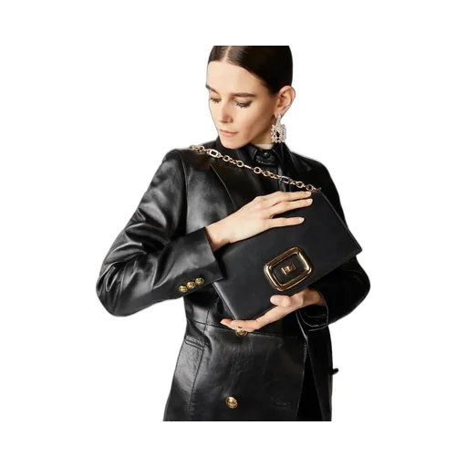 Viv' Choc Foldover Top Shoulder Bag