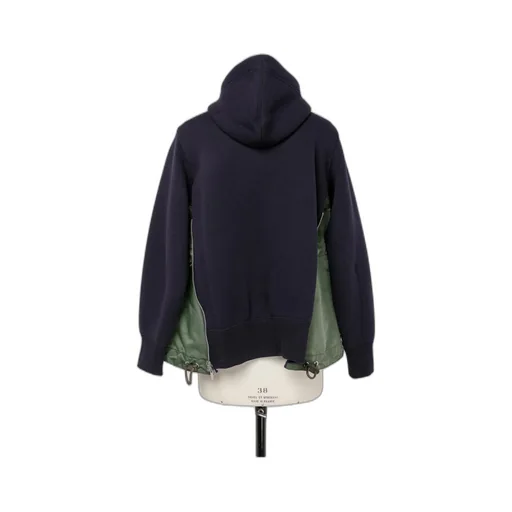 Panelled Zipped Jacket
