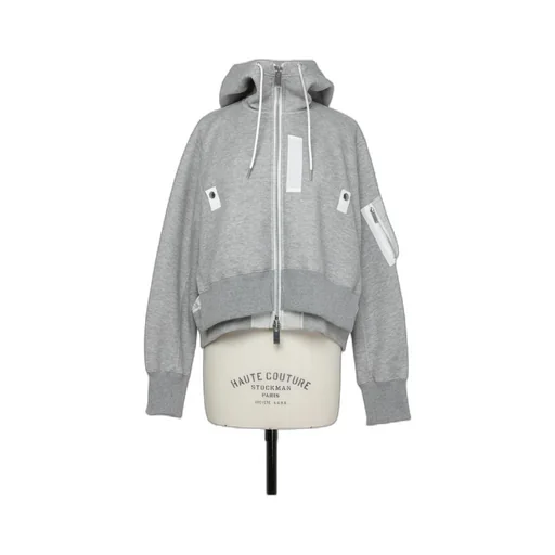 Classic-Hood Zipped Jacket
