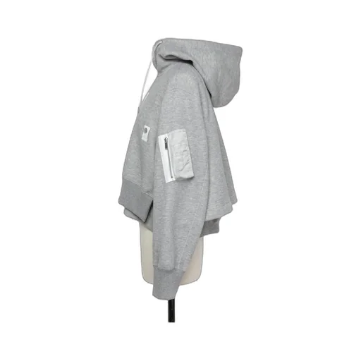 Classic-Hood Zipped Jacket