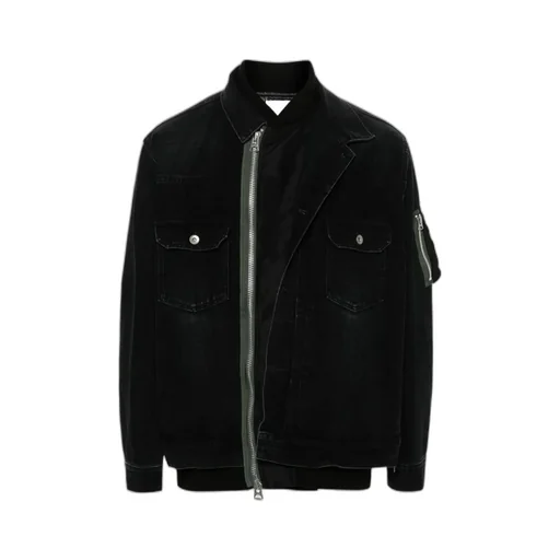 Layered Denim Jacket