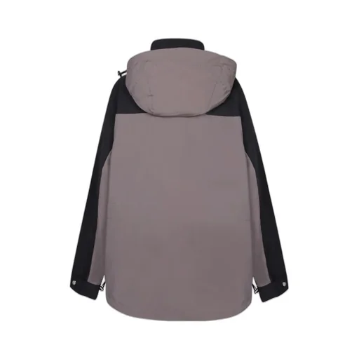 Funnel-Neck Reversible Zipped Jacket