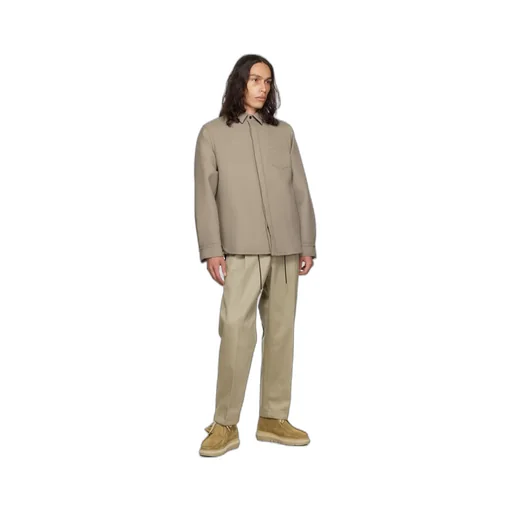 Straight-Leg Cotton Chino Trousers