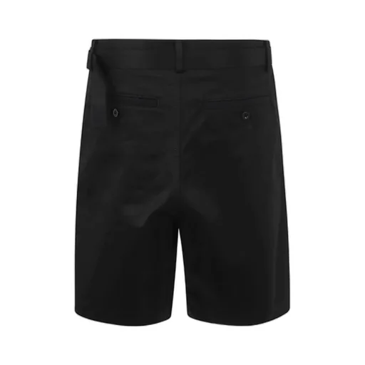 Wide-Leg Cotton Chino Shorts