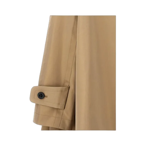 Pleated Trench Coat Underlayer