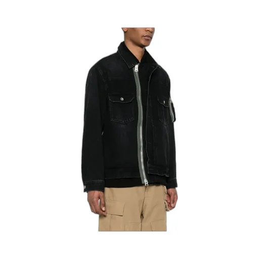 Layered Denim Jacket
