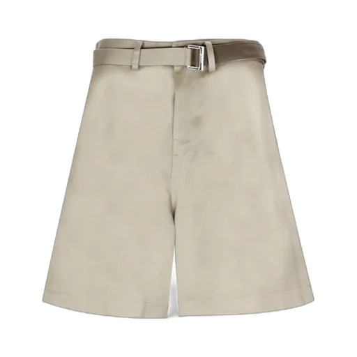 Belted Wide-Leg Shorts