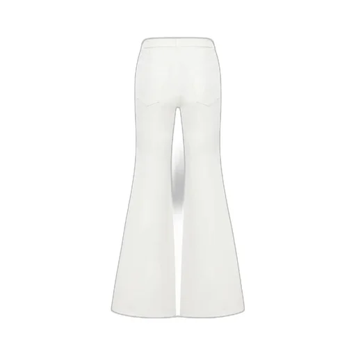 Low-Rise Flared Jeans