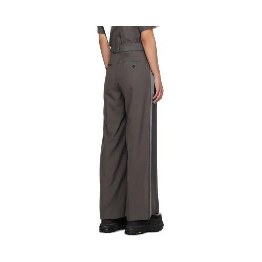 Wide-Leg Casual Pants