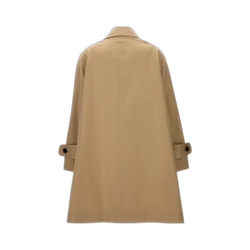 Pleated Trench Coat Underlayer
