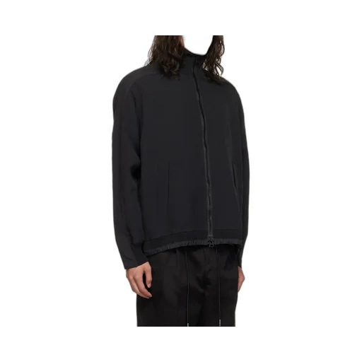 High-Neck Zip-Up Jacket