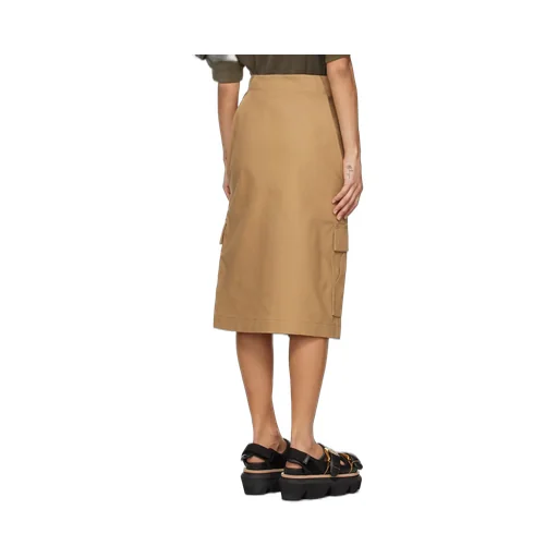 X Carhartt Wip Pocket Detailed Logo Patch Skirt