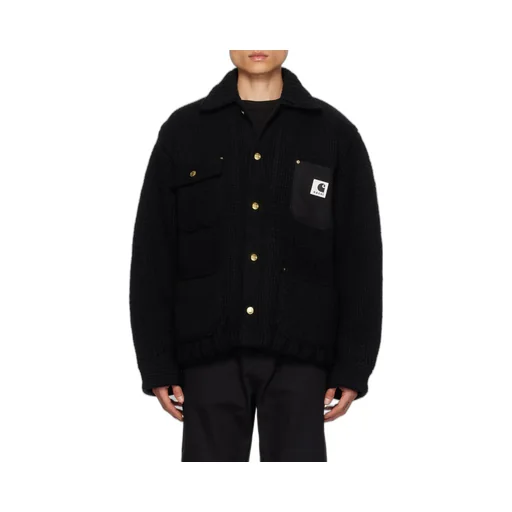 X Carhartt Wip Knitted Shirt Jacket