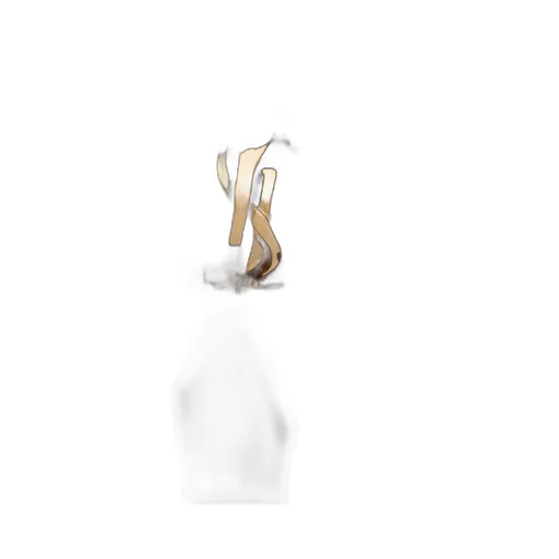 Cassandre Swirl Twill Scrunchie