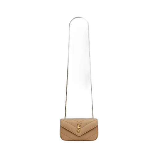 Loulou Logo Plaque Mini Shoulder Bag