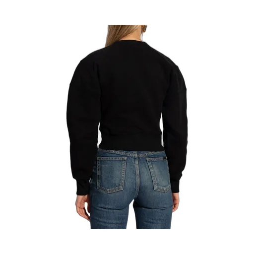 Balloon-Sleeved Sweatshirt
