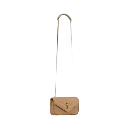 Loulou Logo Plaque Mini Shoulder Bag