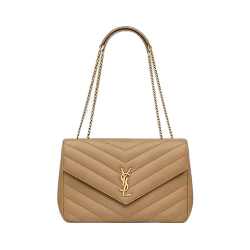 Loulou Foldover Top Large Shoulder Bag
