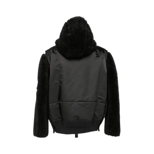 Panelled Hooded Jacket