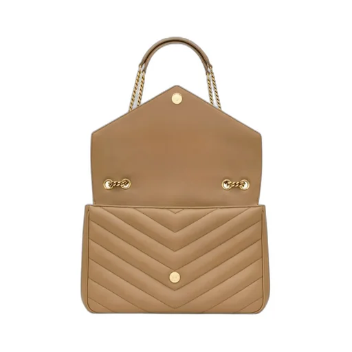 Loulou Foldover Top Large Shoulder Bag