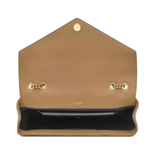 Loulou Foldover Top Large Shoulder Bag