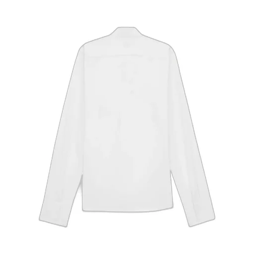 Wing-Collar Button-Up Shirt