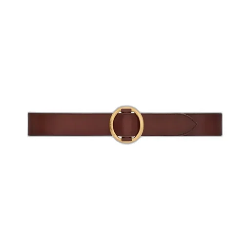 Oval Buckle Belt