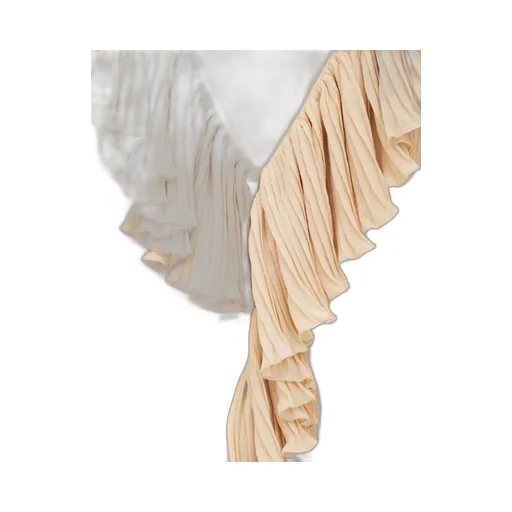 Ruffled V-Neck Blouse