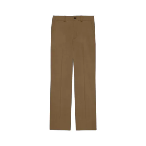 Mid-Rise Tailored Pants
