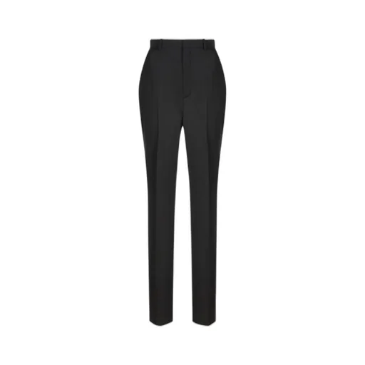 Mid-Rise Straight Leg Pants