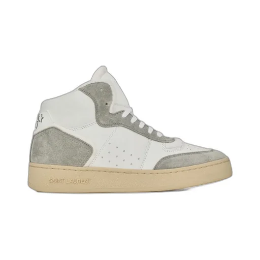 Sl/80 Logo Embossed High-Top Sneakers