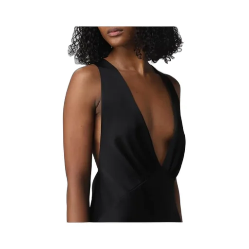 V-Neck Sleeveless Dress