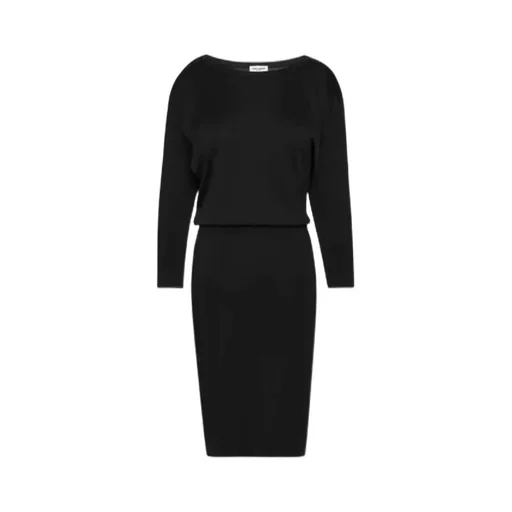 Backless Long-Sleeved Dress