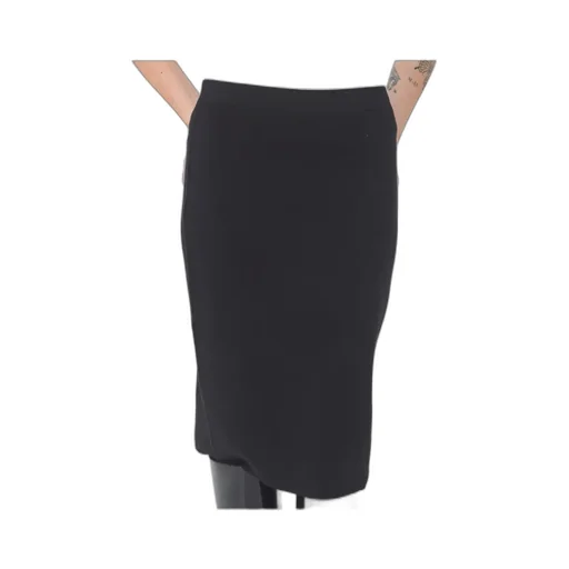 Mid-Rise Knitted Midi Skirt