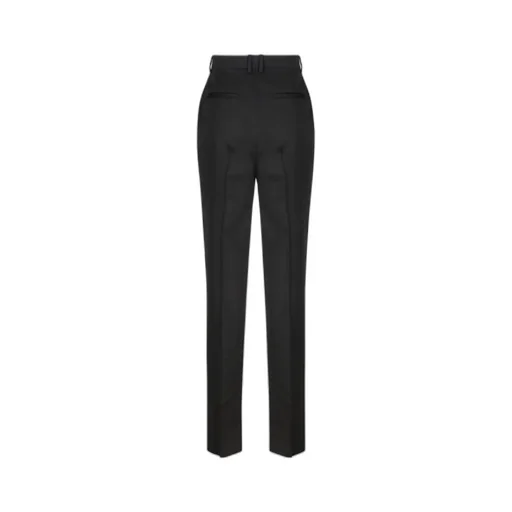 Mid-Rise Straight Leg Pants