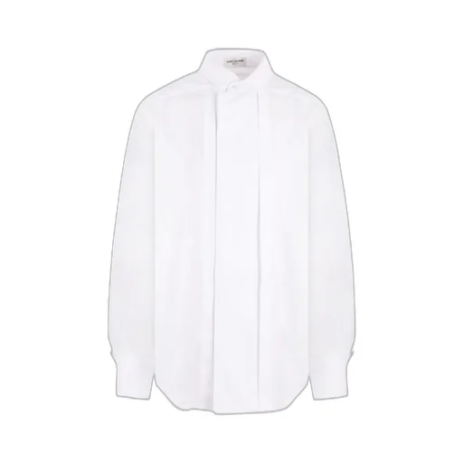 Straight Hem Poplin Shirt
