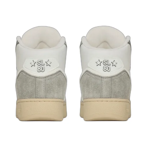 Sl/80 Logo Embossed High-Top Sneakers