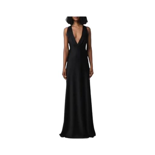V-Neck Sleeveless Dress