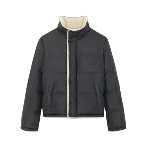 Button-Up Puffer Jacket