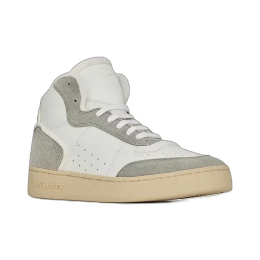 Sl/80 Logo Embossed High-Top Sneakers