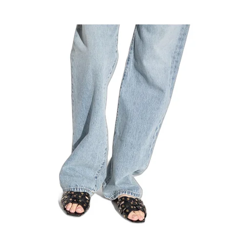 Open Toe Slip-On Sandals