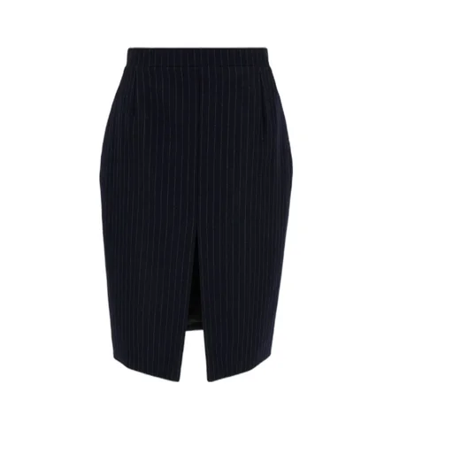 Striped Pencil Skirt