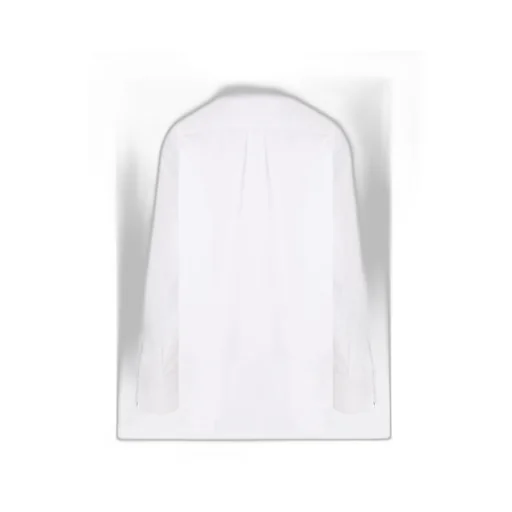Straight Hem Poplin Shirt