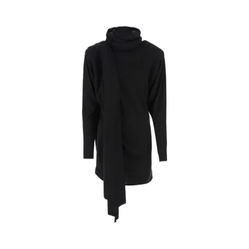 Long-Sleeved Hooded Dress