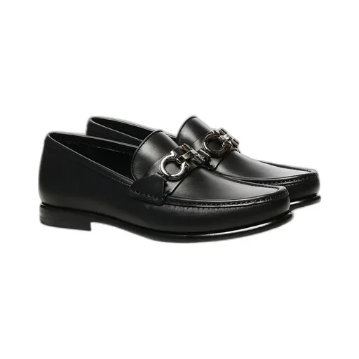 Gancini Buckle Loafers