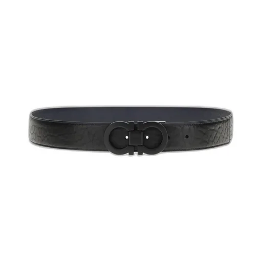 Reversible Gancini Buckle Belt