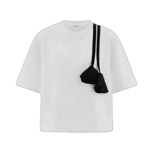 Floral Embellishment T-Shirt