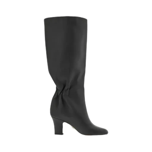 Knee Boot With Ruched Detail