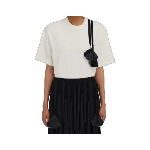 Floral Embellishment T-Shirt
